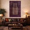 Baluchi Rug Handmade Multi Prayer Design 2x4 ft