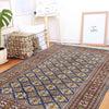 Jaldar Area Rug Handmade Multi Floral 4x6 ft