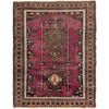 Baluchi Rug Handmade Red Geometric 2x4 ft