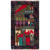 Pictorial Rug Handmade Multi Design