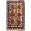 Baluchi Rug Handmade Multi Geometric 3x5 ft