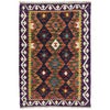 Handmade Multi Kilim Geometric 2x4 ft