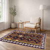 Handmade Multi Kilim Geometric 2x4 ft