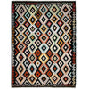Handmade Multi Kilim Geometric 7x10 ft