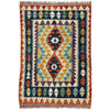 Handmade Multi Kilim Geometric 2x4 ft