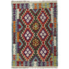 Handmade Multi Kilim Geometric 2x4 ft