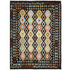 Handmade Multi Kilim Geometric 7x10 ft