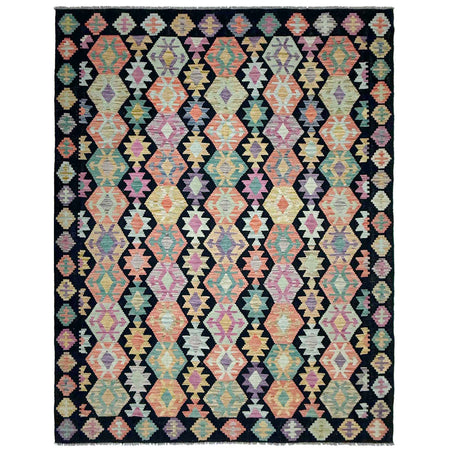 Handmade Multi Kilim Geometric 7x10 ft