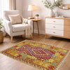 Handmade Multi Kilim Geometric 3x5 ft