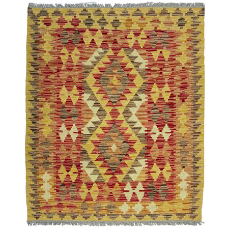 Handmade Multi Kilim Geometric 3x5 ft