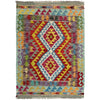Handmade Multi Kilim Geometric 2x4 ft