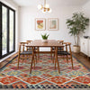 Handmade Multi Kilim Geometric 5x8 ft