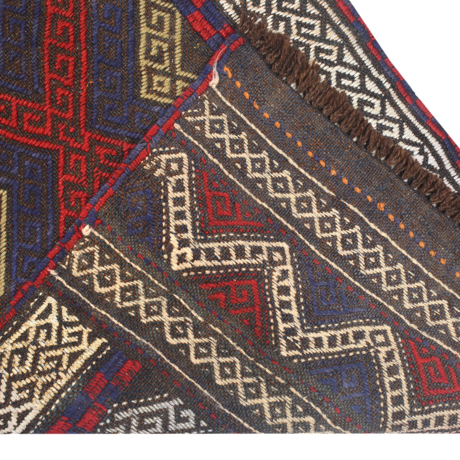 Suzuni Kilim Runner Handmade Multi 10' Runner