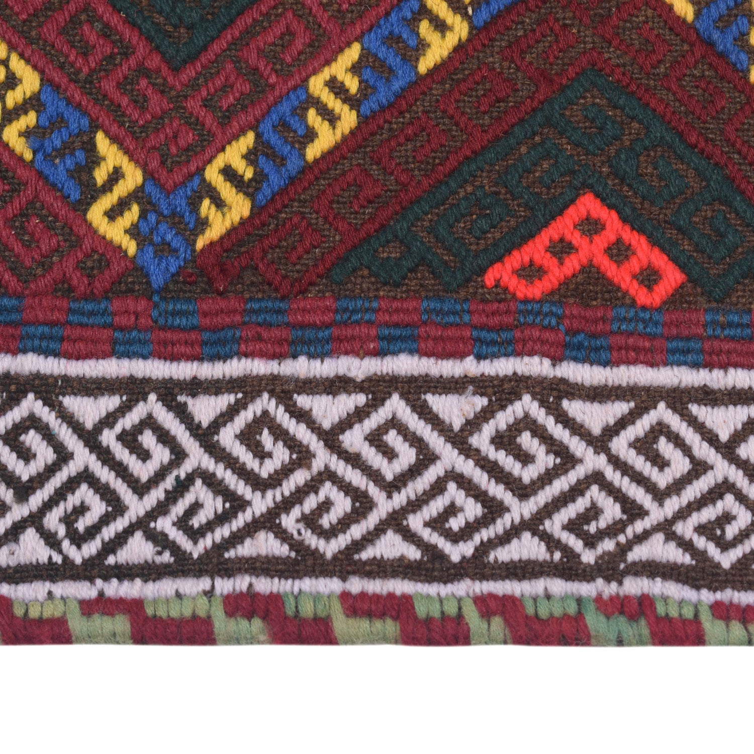 Suzuni Kilim Runner Handmade Multi 8' Runner