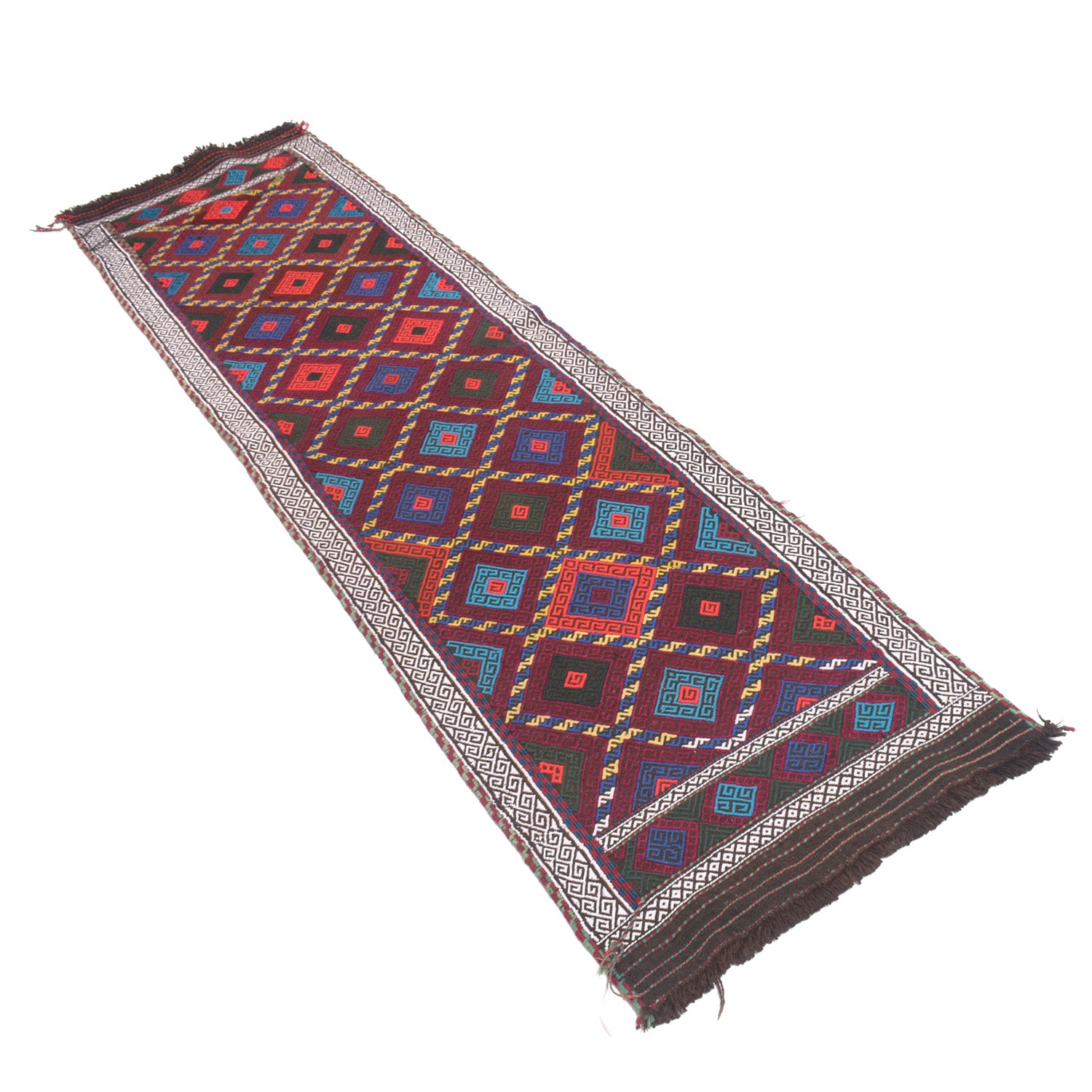 Suzuni Kilim Runner Handmade Multi 8' Runner
