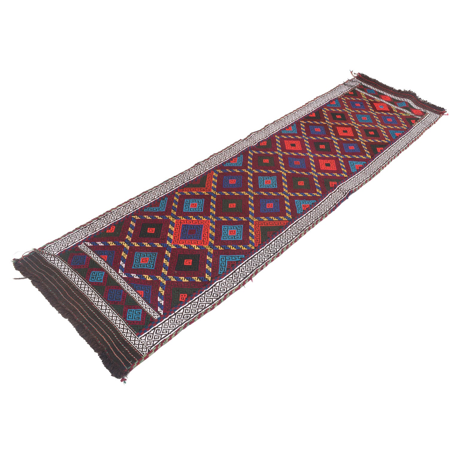 Suzuni Kilim Runner Handmade Multi 8' Runner