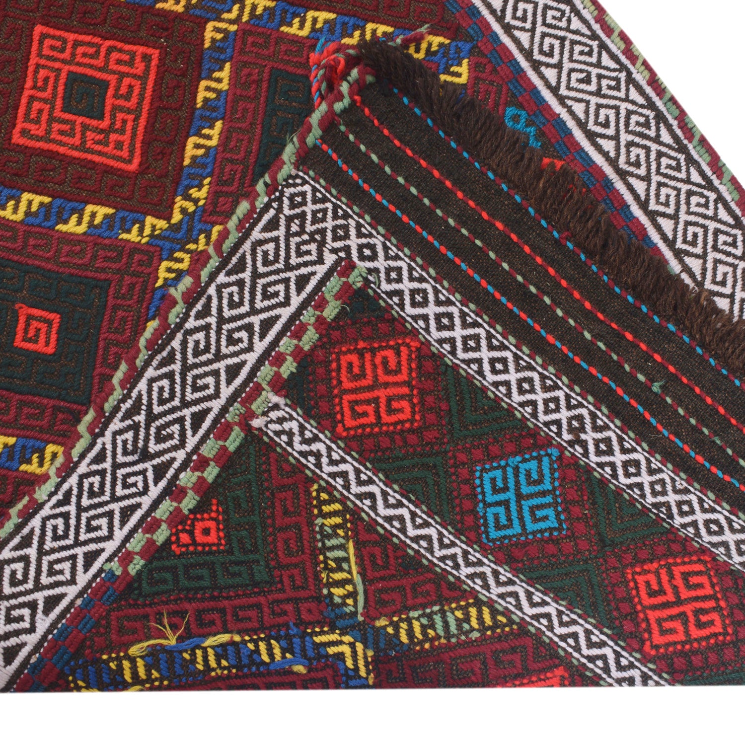 Suzuni Kilim Runner Handmade Multi 8' Runner