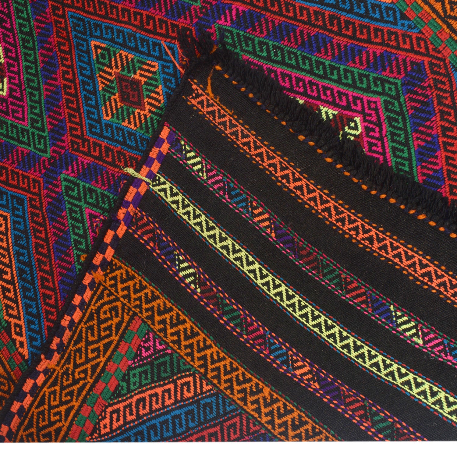 Suzuni Kilim Runner Handmade Multi 10' Runner