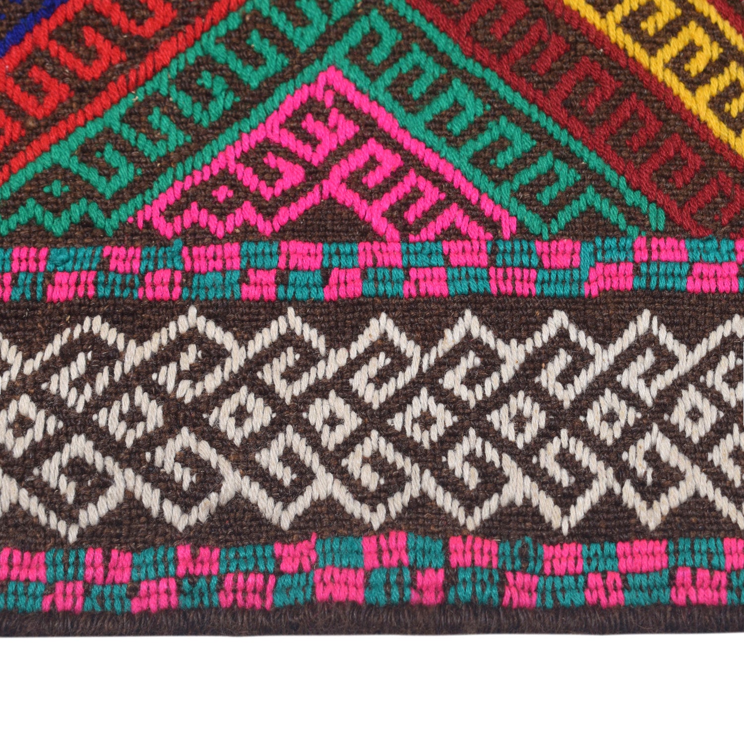 Suzuni Kilim Runner Handmade Multi 8' Runner