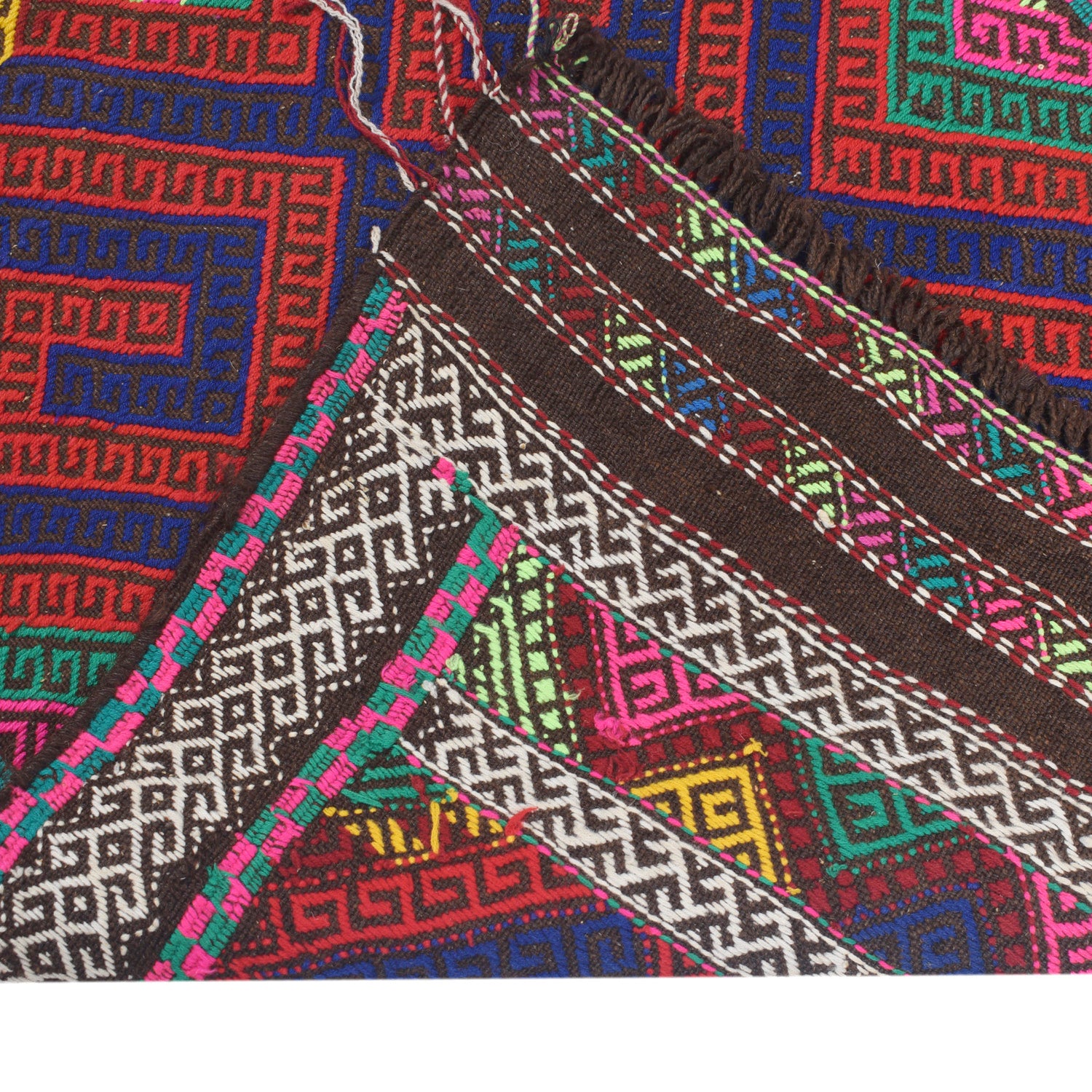Suzuni Kilim Runner Handmade Multi 8' Runner