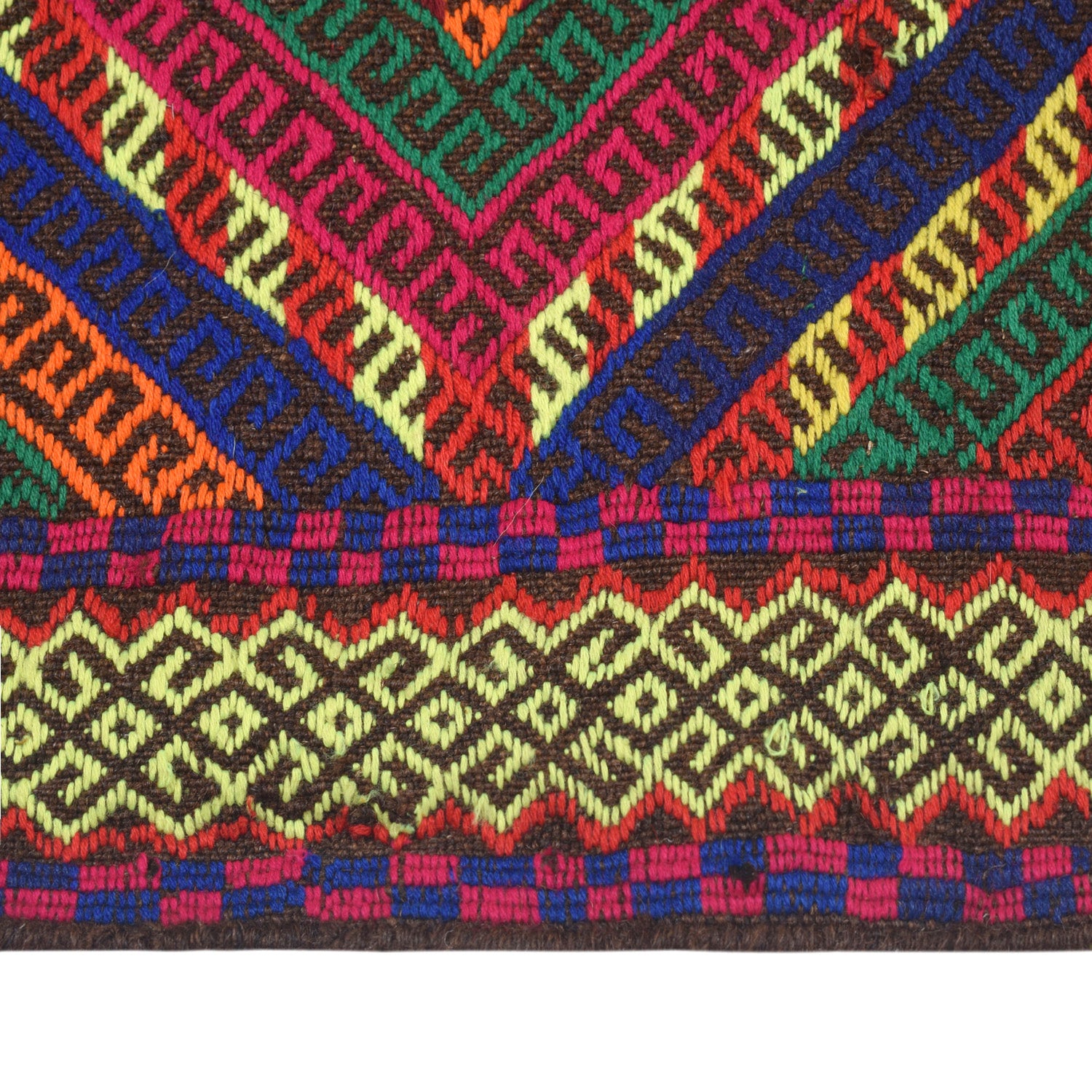 Suzuni Kilim Runner Handmade Multi 8' Runner