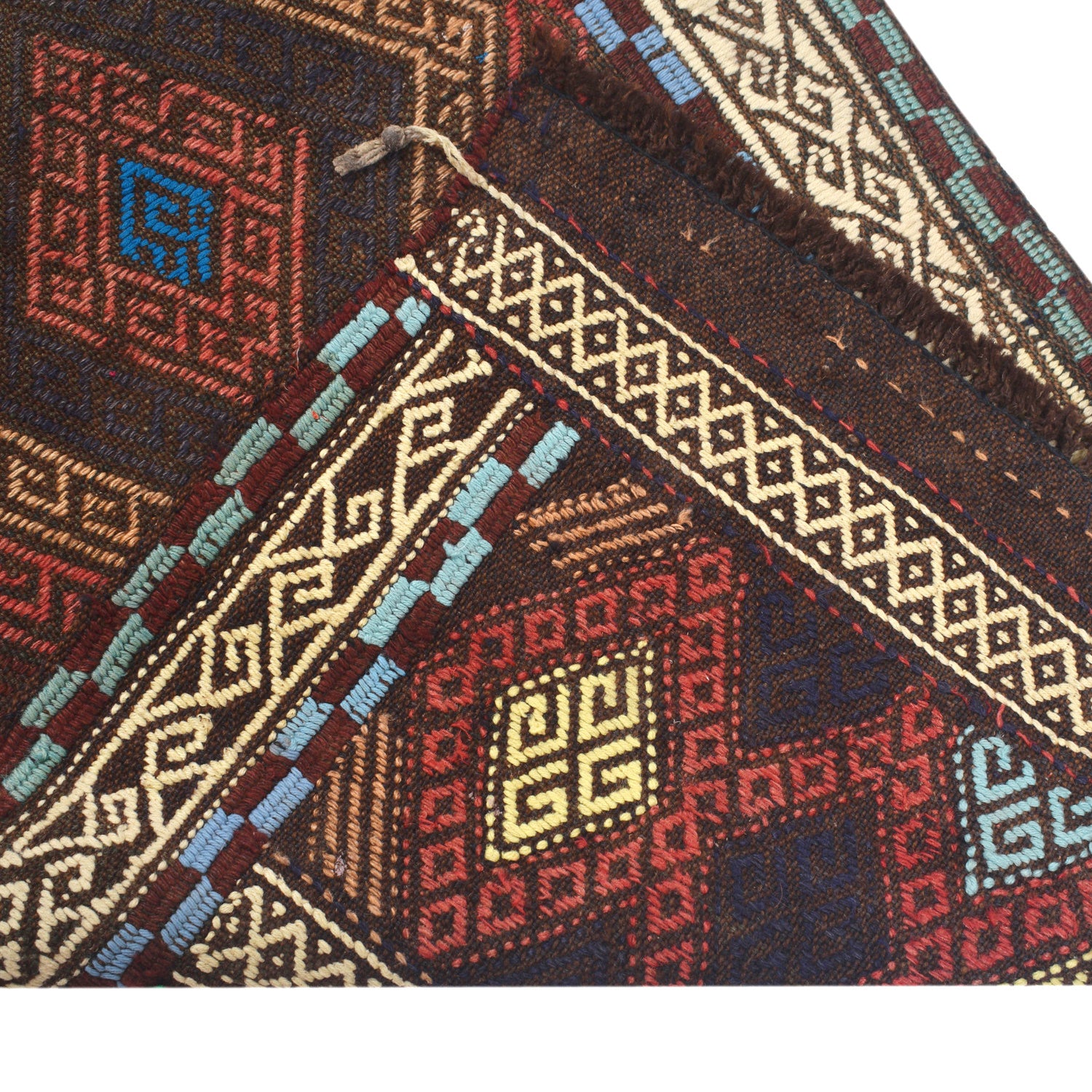 Suzuni Kilim Runner Handmade Multi 8' Runner