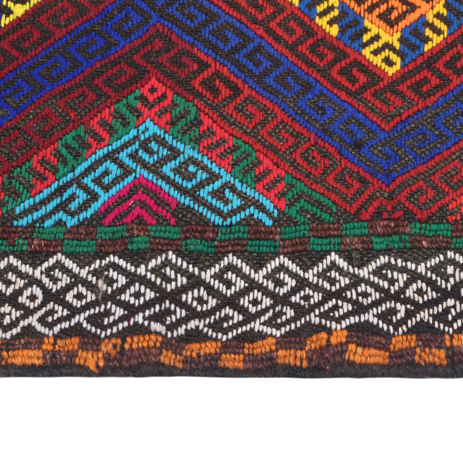 Suzuni Kilim Runner Handmade Multi 8' Runner