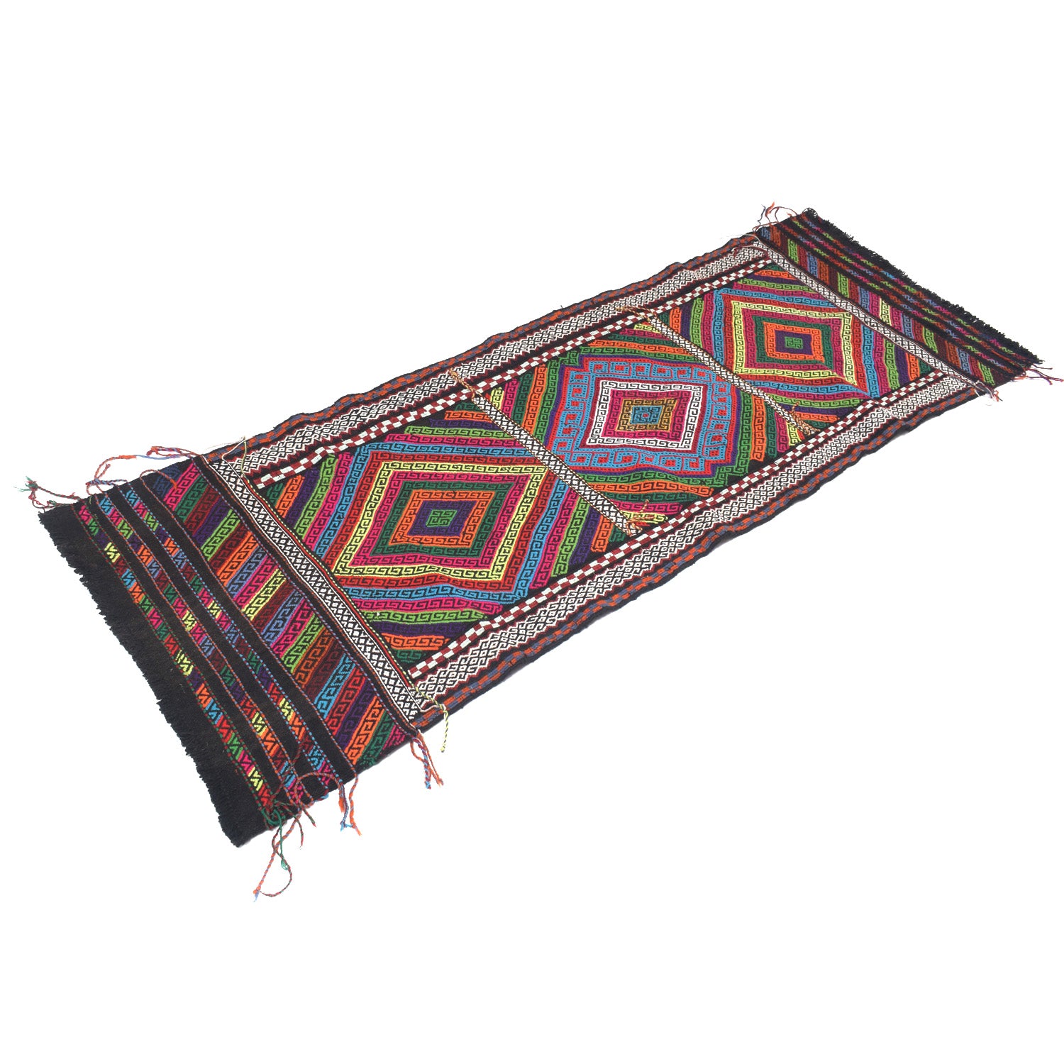 Suzuni Kilim Runner Handmade Multi 6' Runner