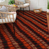 Baluchi Rug Handmade Multi Geometric 4x6 ft