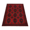 Baluchi Rug Handmade Deep Red Geometric 10x13 ft
