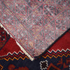 Baluchi Rug Handmade Deep Red Geometric 10x13 ft