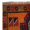 Baluchi Runner Rug Handmade Orange 8' Runner