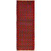 Baluchi Runner Rug Handmade Red 8' Runner