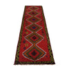 Baluchi Runner Rug Handmade Red 10' Runner