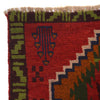 Baluchi Runner Rug Handmade Red 10' Runner