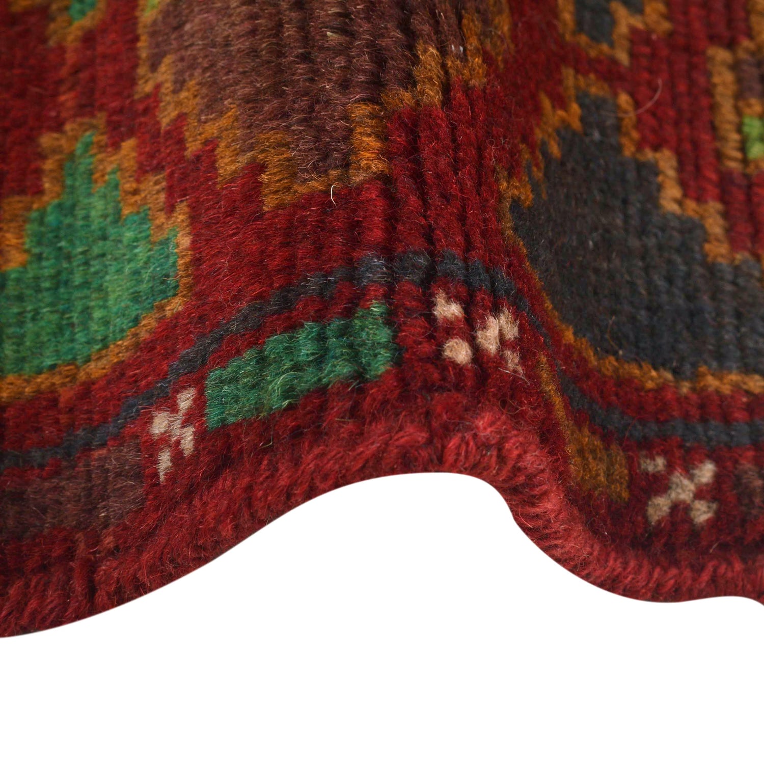 Baluchi Runner Rug Handmade Red 6' Runner