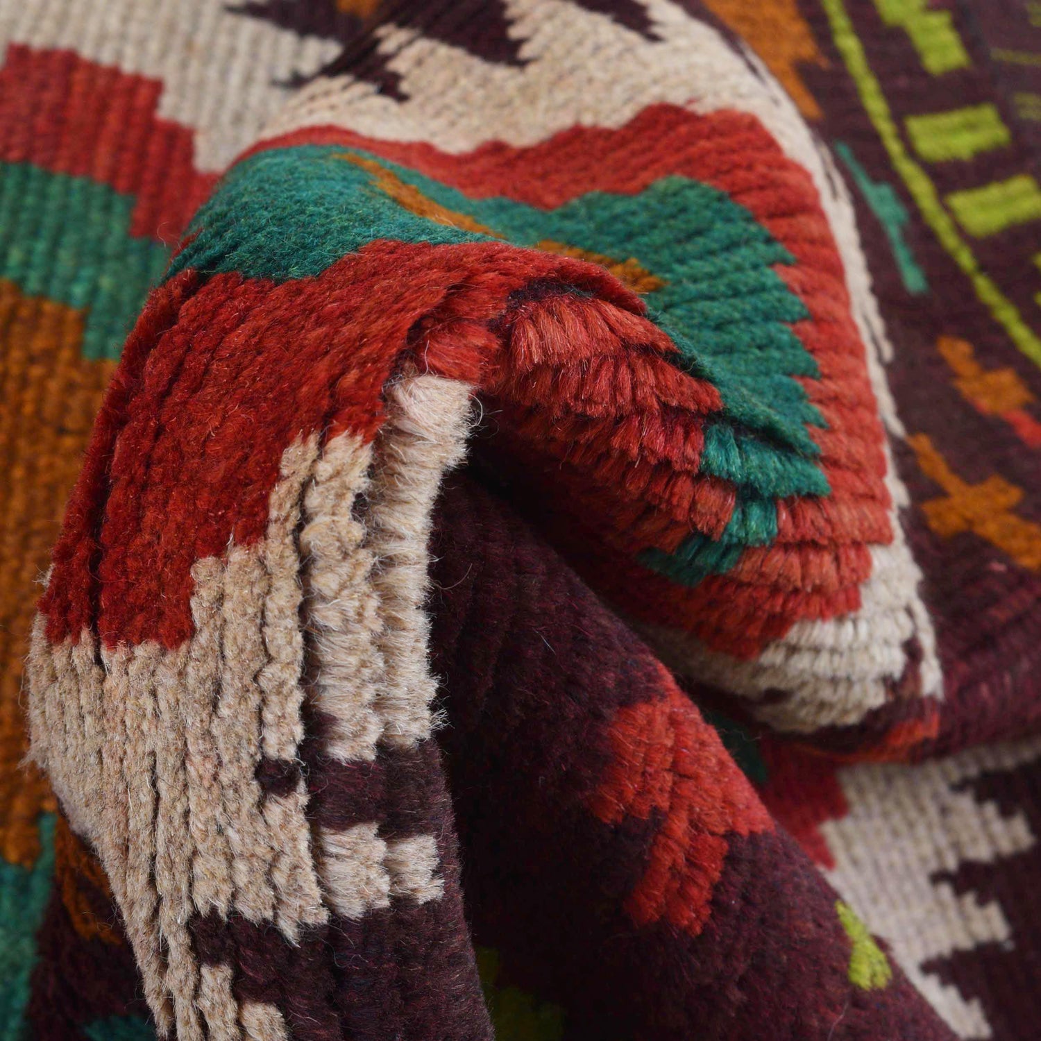 Baluchi Runner Rug Handmade Multi 10' Runner
