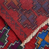 Baluchi Runner Rug Handmade Red 8' Runner