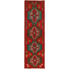 Baluchi Runner Rug Handmade Red 10' Runner