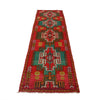 Baluchi Runner Rug Handmade Red 10' Runner