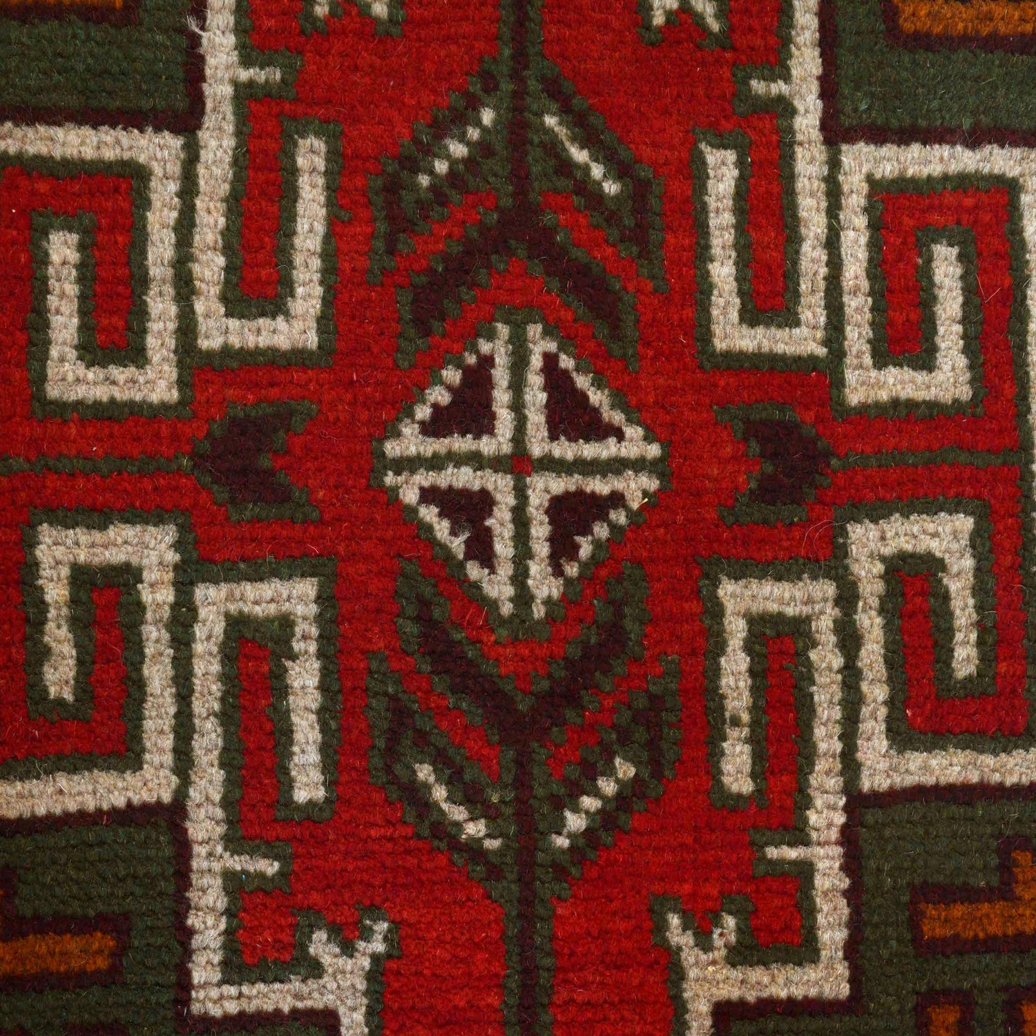 Baluchi Runner Rug Handmade Red 10' Runner