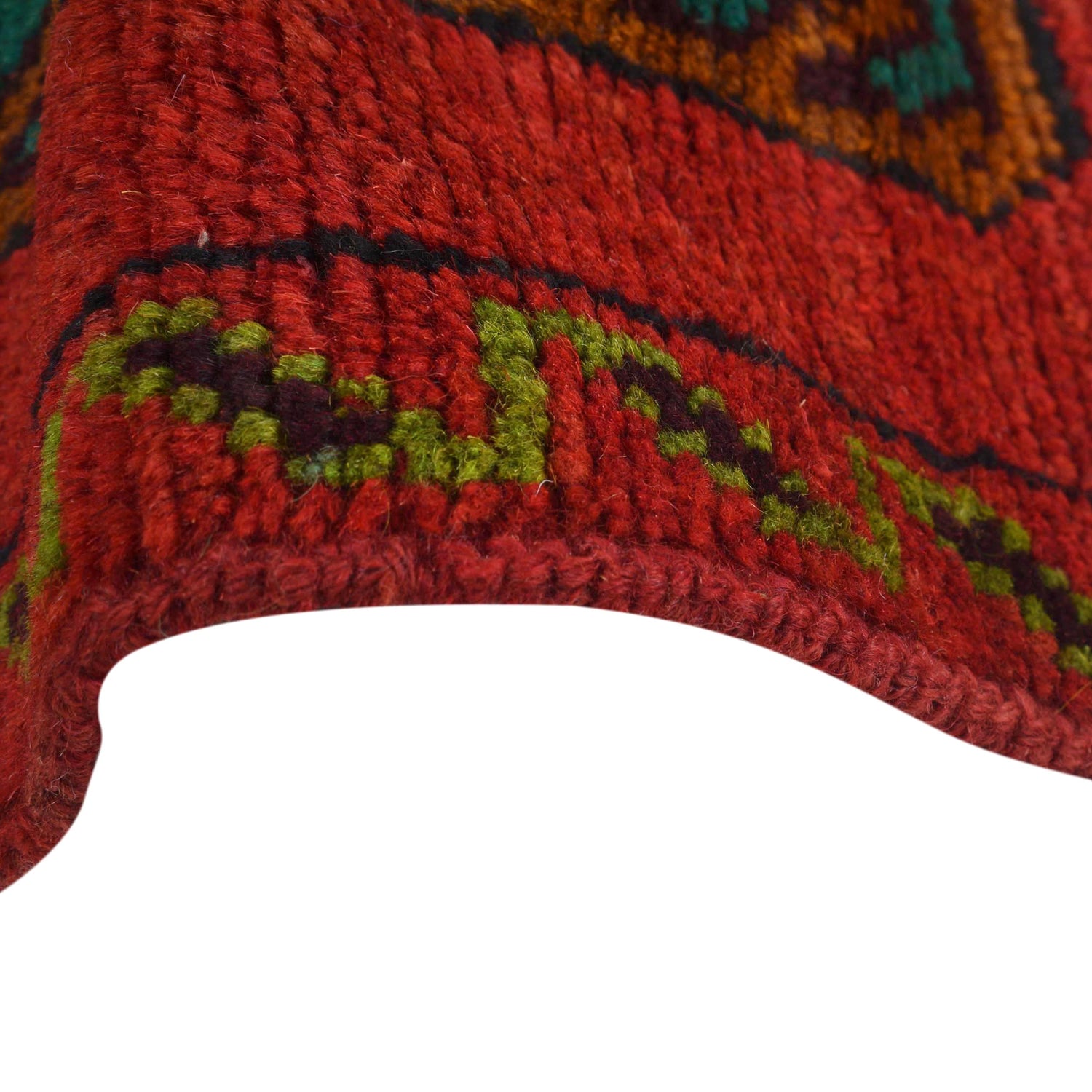 Baluchi Runner Rug Handmade Red 10' Runner