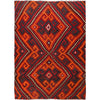Maimana Kilim Area Rug Handmade Multi Floral 7x10 ft