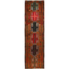 Baluchi Runner Rug Handmade Brown 8' Runner