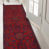 Khal Mohammadi Rug Handmade Red 5' Runner