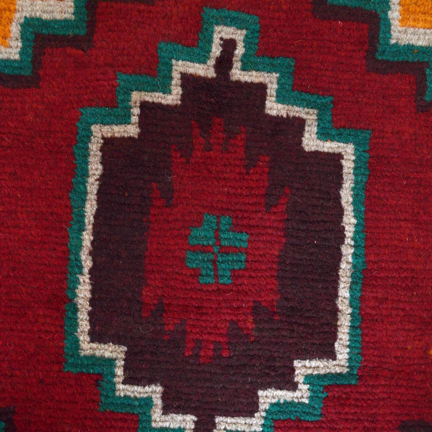 Baluchi Runner Rug Handmade Orange 8' Runner
