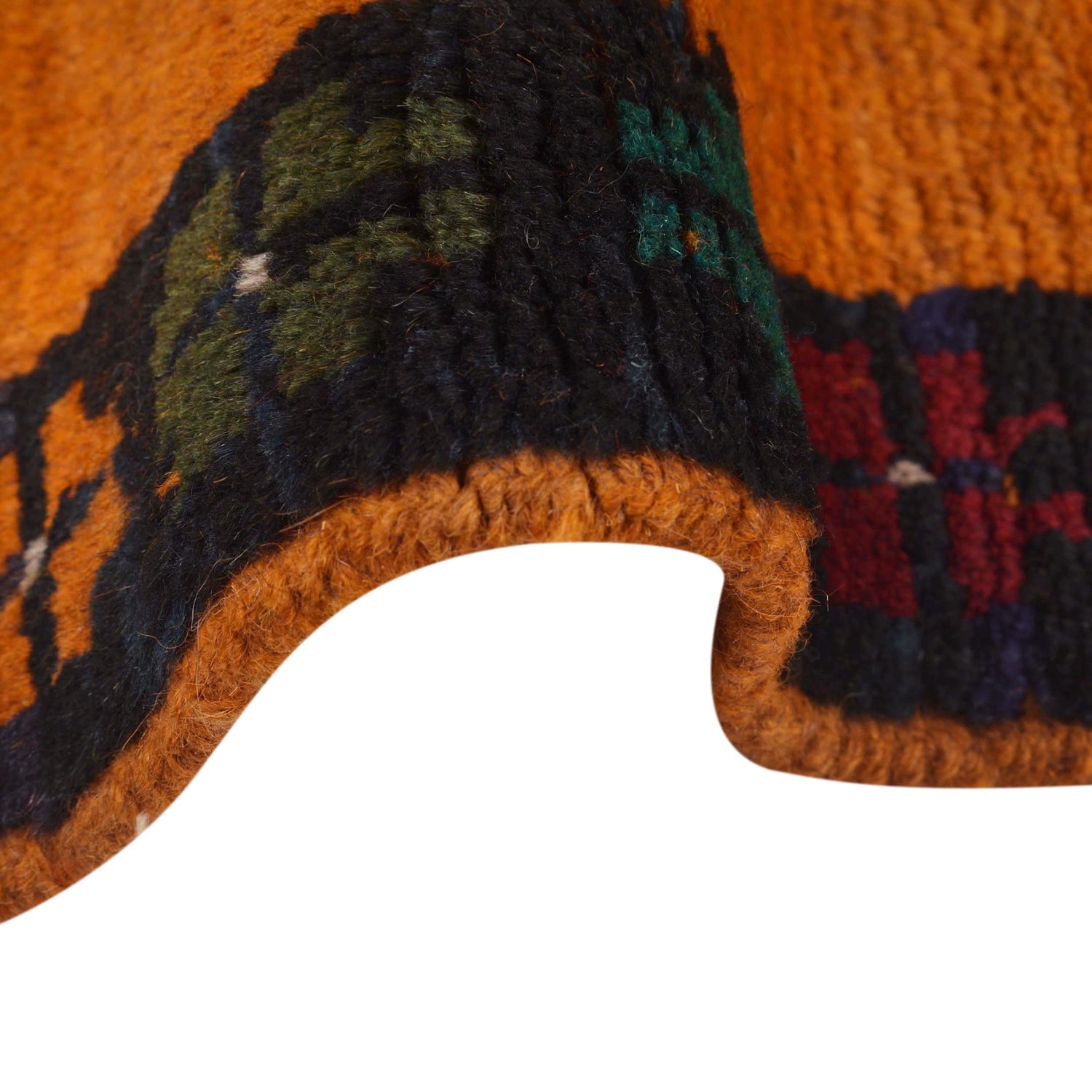 Baluchi Runner Rug Handmade Orange 8' Runner