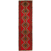 Baluchi Runner Rug Handmade Red 8' Runner