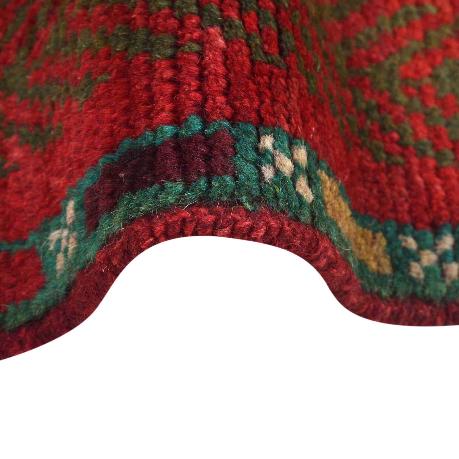 Baluchi Runner Rug Handmade Red 8' Runner