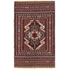 Maliki Kilim Area Rug Handmade Multi Floral 4x6 ft